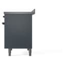 Nostalgie II 40 UPDI406NMPBGB Freestanding Electric Range Range with Induction Double Oven with Triple Glass Door with Bronze knobs view 10