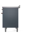 Nostalgie II 40 UPDI406NMPBGP Freestanding Electric Range Range with Induction Double Oven with Triple Glass Door with Copper knobs view 10