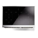 Nostalgie II 40 UPDI406NMPBUB Freestanding Electric Range Range with Induction Double Oven with Triple Glass Door with Bronze knobs view 8