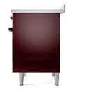 Nostalgie II 40 UPDI406NMPBUB Freestanding Electric Range Range with Induction Double Oven with Triple Glass Door with Bronze knobs view 10