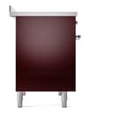 Nostalgie II 40 UPDI406NMPBUC Freestanding Electric Range Range with Induction Double Oven with Triple Glass Door with Chrome knobs view 9