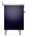 Nostalgie II 40 UPDI406NMPMBC Freestanding Electric Range Range with Induction Double Oven with Triple Glass Door with Chrome knobs view 9