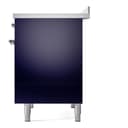 Nostalgie II 40 UPDI406NMPMBC Freestanding Electric Range Range with Induction Double Oven with Triple Glass Door with Chrome knobs view 10