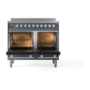 Professional Plus II 40 UPDI406QMPBG Freestanding Electric Range Range with Induction Double Oven with Solid Door with Stainless Steel knobs view 2