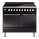 Professional Plus II 40 UPDI406QMPBK Freestanding Electric Range Range with Induction Double Oven with Solid Door with Stainless Steel knobs view 1