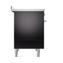 Professional Plus II 40 UPDI406QMPBK Freestanding Electric Range Range with Induction Double Oven with Solid Door with Stainless Steel knobs view 4