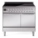 Professional Plus II 40 UPDI406QMPSS Freestanding Electric Range Range with Induction Double Oven with Solid Door view 1