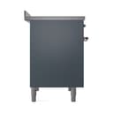 Nostalgie II 40 UPDI406QNMPBGP Freestanding Electric Range Range with Induction Double Oven with Solid Door with Copper knobs view 4