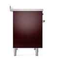 Nostalgie II 40 UPDI406QNMPBUP Freestanding Electric Range Range with Induction Double Oven with Solid Door with Copper knobs view 4