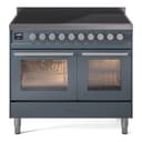 Professional Plus II 40 UPDI406WMPBG Freestanding Electric Range Range with Induction Double Oven with Triple Glass Door with Stainless Steel knobs view 1