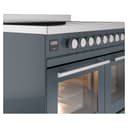 Professional Plus II 40 UPDI406WMPBG Freestanding Electric Range Range with Induction Double Oven with Triple Glass Door with Stainless Steel knobs view 7
