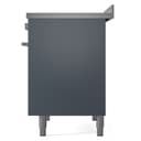Professional Plus II 40 UPDI406WMPBG Freestanding Electric Range Range with Induction Double Oven with Triple Glass Door with Stainless Steel knobs view 10