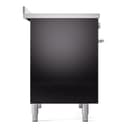 Professional Plus II 40 UPDI406WMPBK Freestanding Electric Range Range with Induction Double Oven with Triple Glass Door with Stainless Steel knobs view 9