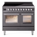 Professional Plus II 40 UPDI406WMPMG Freestanding Electric Range Range with Induction Double Oven with Triple Glass Door with Stainless Steel knobs view 1