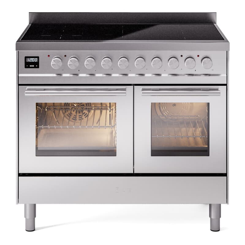 Professional Plus II 40 UPDI406WMPSS Freestanding Electric Range Range with Induction Double Oven with Triple Glass Door