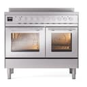 Professional Plus II 40 UPDI406WMPSS Freestanding Electric Range Range with Induction Double Oven with Triple Glass Door view 2