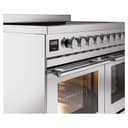 Professional Plus II 40 UPDI406WMPSS Freestanding Electric Range Range with Induction Double Oven with Triple Glass Door view 7
