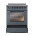 Nostalgie II 30 UPI304NMPBGB Freestanding Electric Range Range with Induction Single Oven with Triple Glass Door with Bronze knobs view 4