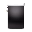 Nostalgie II 30 UPI304NMPBKB Freestanding Electric Range Range with Induction Single Oven with Triple Glass Door with Bronze knobs view 8