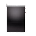 Nostalgie II 30 UPI304NMPBKP Freestanding Electric Range Range with Induction Single Oven with Triple Glass Door with Copper knobs view 7