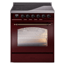 Nostalgie II 30 UPI304NMPBUB Freestanding Electric Range Range with Induction Single Oven with Triple Glass Door with Bronze knobs view 1