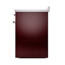 Nostalgie II 30 UPI304NMPBUC Freestanding Electric Range Range with Induction Single Oven with Triple Glass Door with Chrome knobs view 8
