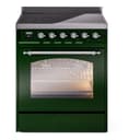 Nostalgie II 30 UPI304NMPEGC Freestanding Electric Range Range with Induction Single Oven with Triple Glass Door with Chrome knobs view 1