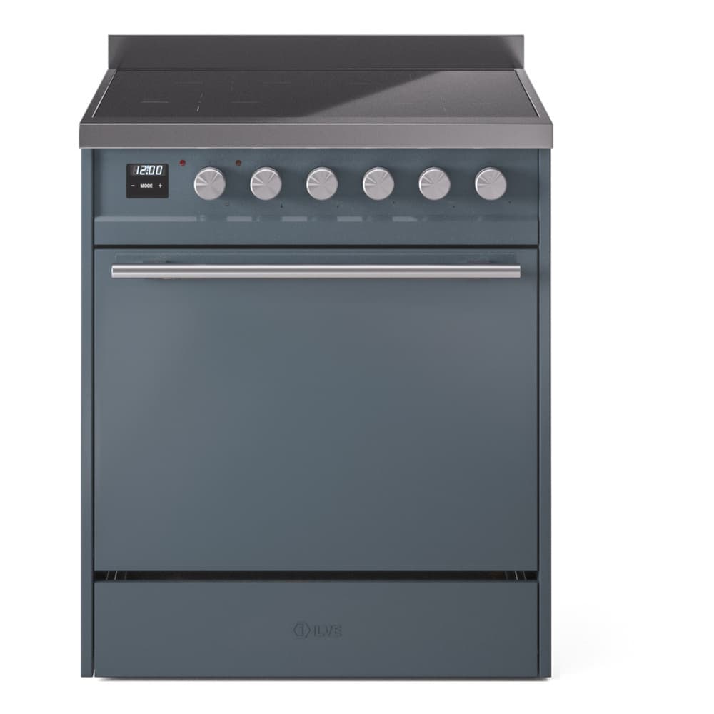 Professional Plus II 30 UPI304QMPBG Freestanding Electric Range Range with Induction Single Oven with Solid Door with Stainless Steel knobs