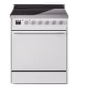 Professional Plus II 30 UPI304QMPWH Freestanding Electric Range Range with Induction Single Oven with Solid Door with Stainless Steel knobs view 1