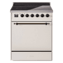 Nostalgie II 30 UPI304QNMPAWB Freestanding Electric Range Range with Induction Single Oven with Solid Door with Bronze knobs view 1