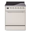 Nostalgie II 30 UPI304QNMPAWC Freestanding Electric Range Range with Induction Single Oven with Solid Door with Chrome knobs view 1
