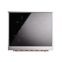 Nostalgie II 30 UPI304QNMPAWP Freestanding Electric Range Range with Induction Single Oven with Solid Door with Copper knobs view 3