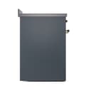 Nostalgie II 30 UPI304QNMPBGG Freestanding Electric Range Range with Induction Single Oven with Solid Door with Brass knobs view 4