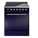 Nostalgie II 30 UPI304QNMPMBC Freestanding Electric Range Range with Induction Single Oven with Solid Door with Chrome knobs view 1