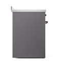 Nostalgie II 30 UPI304QNMPMGB Freestanding Electric Range Range with Induction Single Oven with Solid Door with Bronze knobs view 4