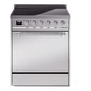 Nostalgie II 30 UPI304QNMPSSC Freestanding Electric Range Range with Induction Single Oven with Solid Door with Chrome knobs view 1