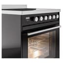 Professional Plus II 30 UPI304WMPBK Freestanding Electric Range Range with Induction Single Oven with Triple Glass Door with Stainless Steel knobs view 5
