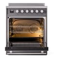 Professional Plus II 30 UPI304WMPMG Freestanding Electric Range Range with Induction Single Oven with Triple Glass Door with Stainless Steel knobs view 3