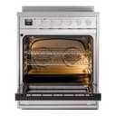 Professional Plus II 30 UPI304WMPSS Freestanding Electric Range Range with Induction Single Oven with Triple Glass Door view 3