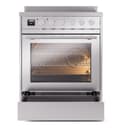 Professional Plus II 30 UPI304WMPSS Freestanding Electric Range Range with Induction Single Oven with Triple Glass Door view 4