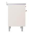 Nostalgie II 36 UPI366NMPAWP Freestanding Electric Range Range with Induction Single Oven with Triple Glass Door with Copper knobs view 7
