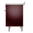 Nostalgie II 36 UPI366NMPBUC Freestanding Electric Range Range with Induction Single Oven with Triple Glass Door with Chrome knobs view 8
