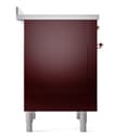 Nostalgie II 36 UPI366NMPBUP Freestanding Electric Range Range with Induction Single Oven with Triple Glass Door with Copper knobs view 7