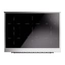 Nostalgie II Series 36 inch Freestanding Electric Induction Range with 6 Elements, Smoothtop Cooktop, 3.5 cu. ft. Total Oven Capacity, Convection Oven, Storage Drawer, with Chrome Trim view 6