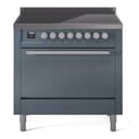Professional Plus II 36 UPI366QMPBG Freestanding Electric Range Range with Induction Single Oven with Solid Door with Stainless Steel knobs view 1