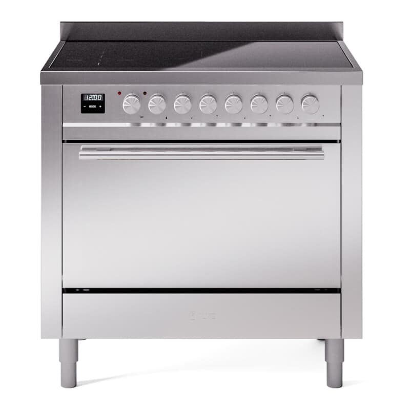 Professional Plus II 36 UPI366QMPSS Freestanding Electric Range Range with Induction Single Oven with Solid Door