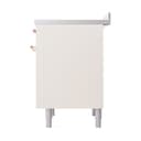 Nostalgie II 36 UPI366QNMPAWP Freestanding Electric Range Range with Induction Single Oven with Solid Door with Copper knobs view 5