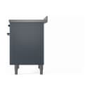 Nostalgie II 36 UPI366QNMPBGB Freestanding Electric Range Range with Induction Single Oven with Solid Door with Bronze knobs view 5