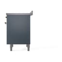 Nostalgie II 36 UPI366QNMPBGG Freestanding Electric Range Range with Induction Single Oven with Solid Door with Brass knobs view 5