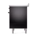 Nostalgie II 36 UPI366QNMPBKB Freestanding Electric Range Range with Induction Single Oven with Solid Door with Bronze knobs view 5